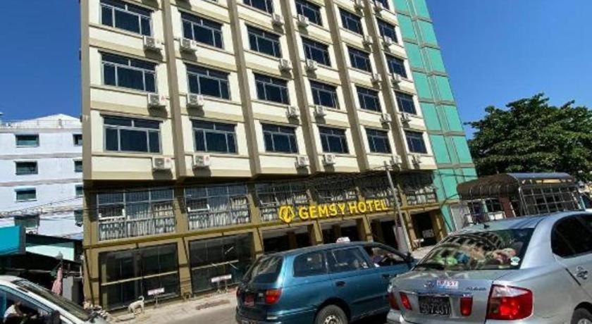 Gemsy Hotel Yangon Exterior foto